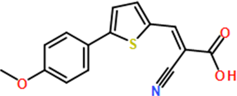 (E)-2-Cyano-3-(5-(4-methoxyphenyl)thiophen-2-yl)acrylic acid